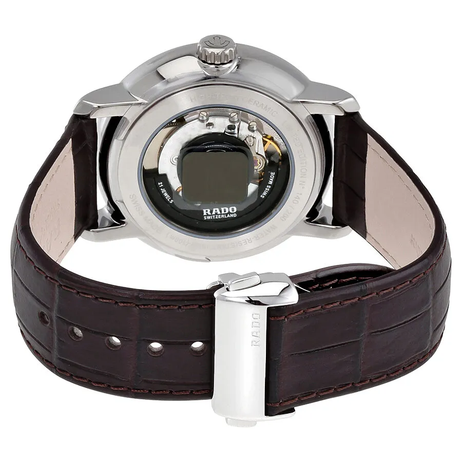 Rado DiaMaster XL Silver Dial Automatic Men's Limited Edition Watch R14074146